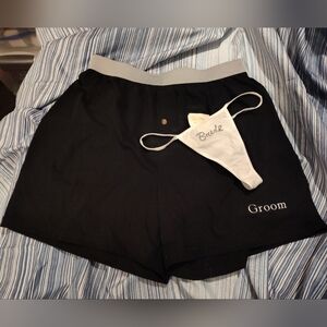 NWT!! Bride & Groom Underwear Sz Lg